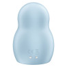 Satisfyer - Stimulateur Et Vibrateur Double Air Pulse Pro To Go 1 Bleu